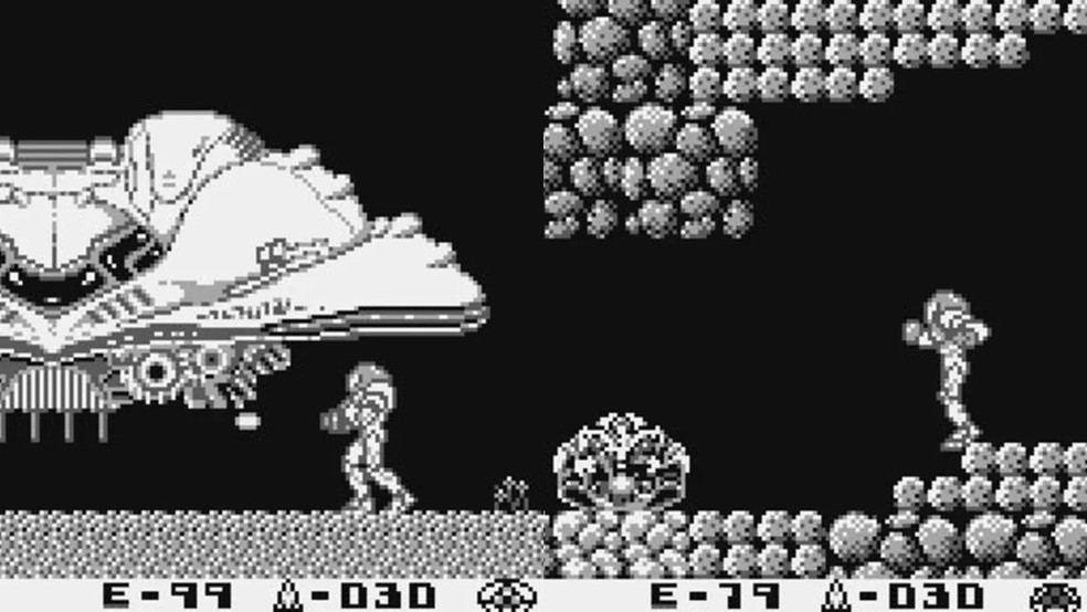 Metroid II: Return of Samus no Game Boy foi a primeira sequência da caçadora de recompensas e recebeu um ótimo remake no Nintendo 3DS — Foto: Reprodução/Nintendo