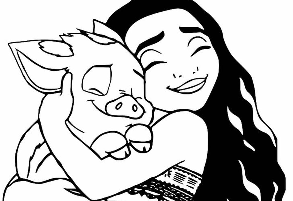 Desenho da Moana para colorir: saiba como baixar de graça