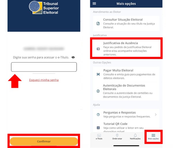 Não conseguiu votar? Saiba como justificar pelo site do TSE ou app e-Título