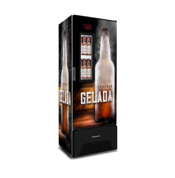 Cervejeira Vertical Metalfrio 584 Litros Adesivada VN50AF 110V