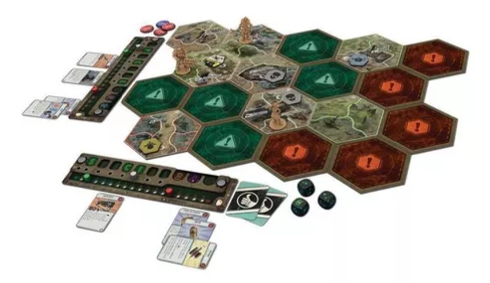 Jogo de tabuleiro de Fallout — Foto: Divulgação/Galápagos Jogos