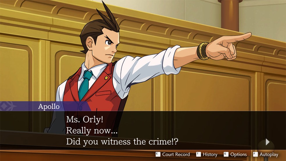 Apollo Justice: Ace Attorney Trilogy traz 3 games da saga de advocacia da Capcom melhorados e com extras — Foto: Reprodução/Steam