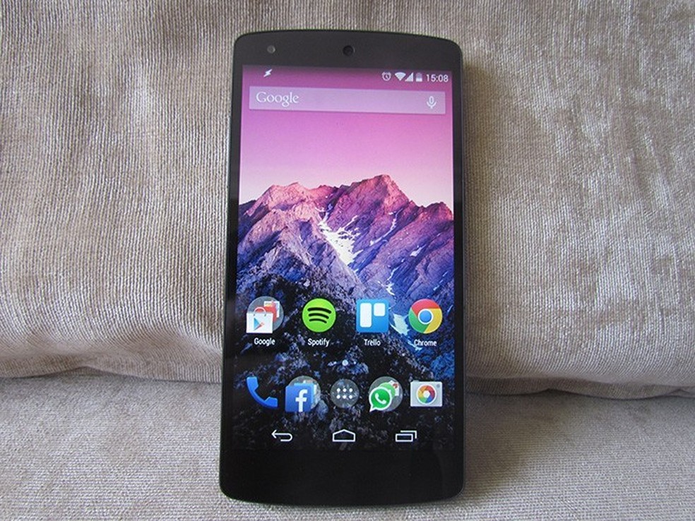 Nexus 5 traz Android puro com garantia de atualizações (Foto: Paulo Alves/TechTudo) (Foto: Nexus 5 traz Android puro com garantia de atualizações (Foto: Paulo Alves/TechTudo)) — Foto: TechTudo