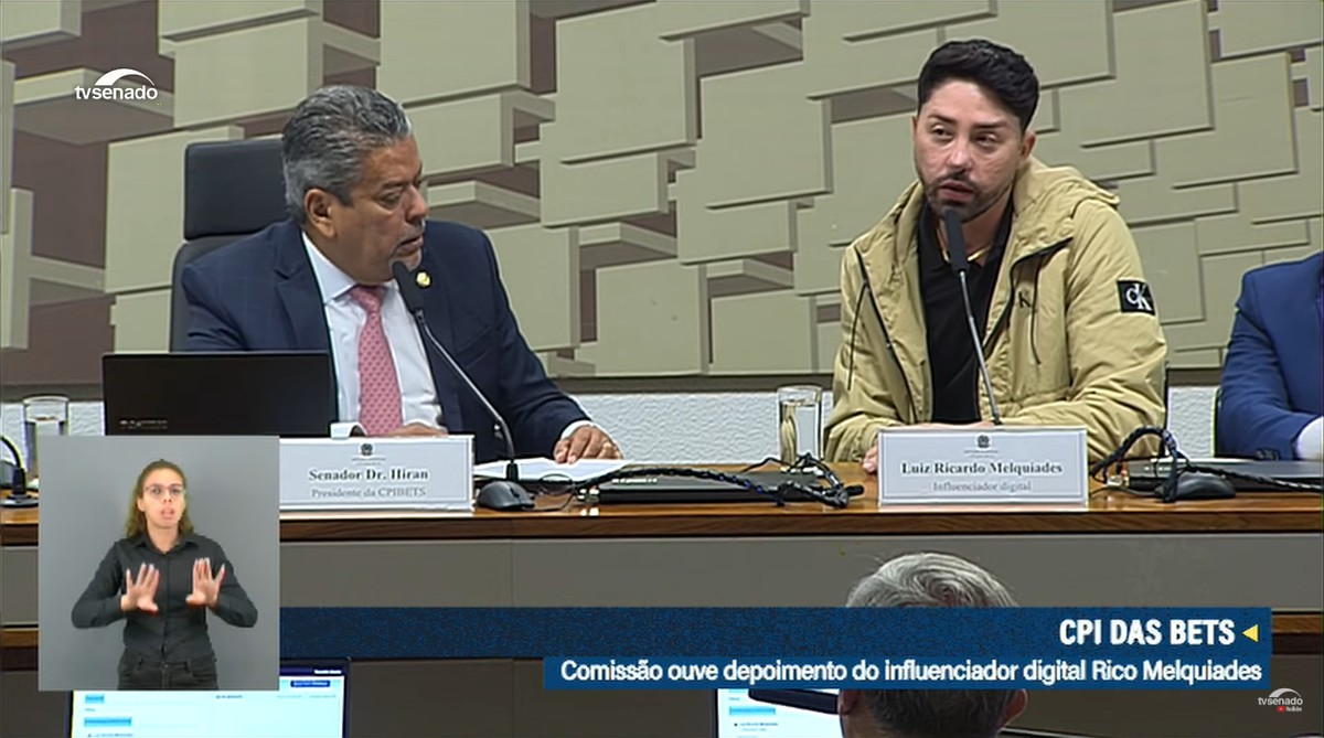 CPI das Bets: como assistir ao vivo sessão com Rico Melquiades hoje