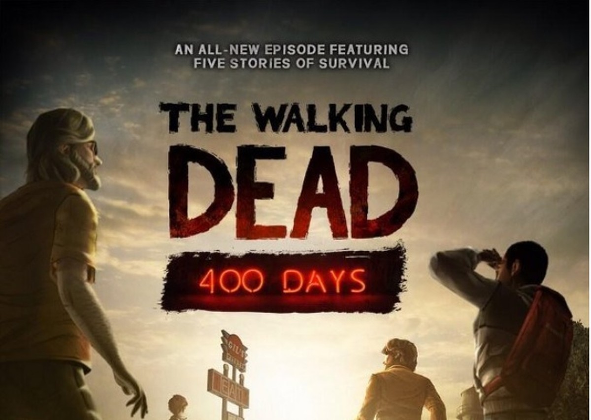0 дай. Картинки the Walking Dead 400 Days.