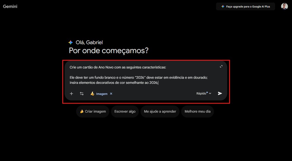  Reprodução/Gabriel Pereira