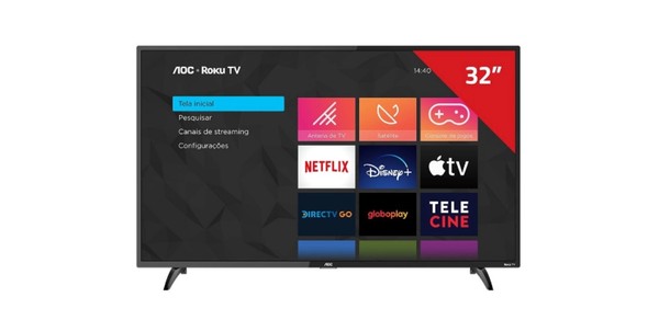 TV AOC: veja 4 modelos para assistir a filmes e séries