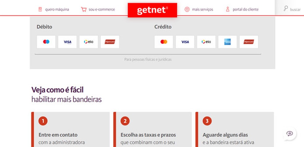 Santander Brasil on X: Só a maquininha Getnet é a ÚNICA a