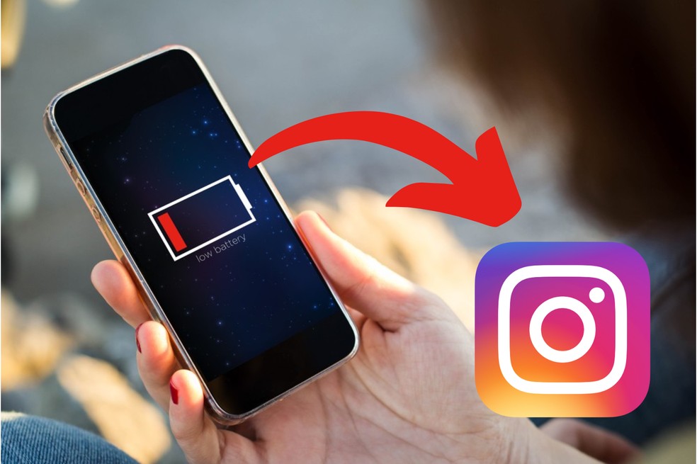 Bateria do Android acabando rápido? Google denuncia problema no Instagram — Foto: Arte/TechTudo