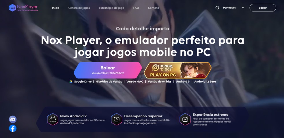 Reprodução/NoxPlayer