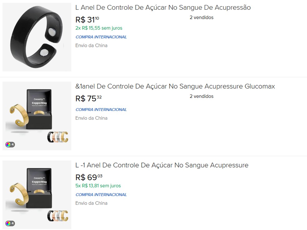  Reprodução/Mercado Livre