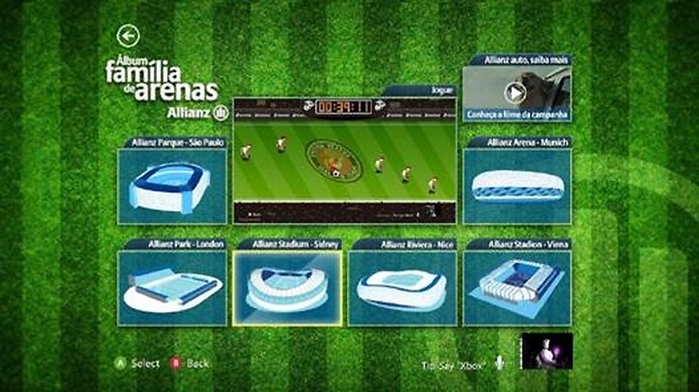 Estádio do Palmeiras vira cenário em game de futebol para Xbox 360