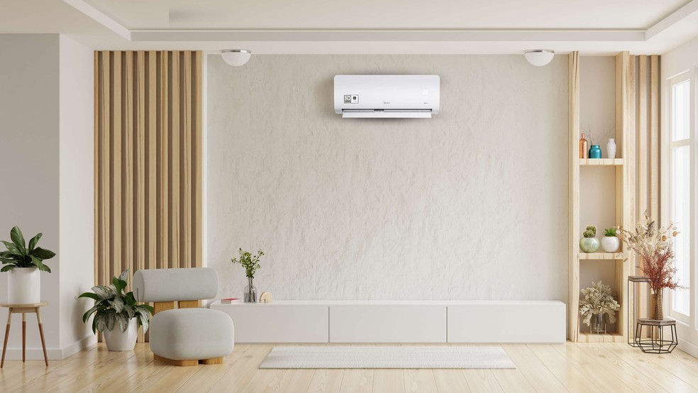Ar-condicionado é melhor; mas climatizadores e ventiladores também têm espaço e aplicações — Foto: Divulgação/Midea