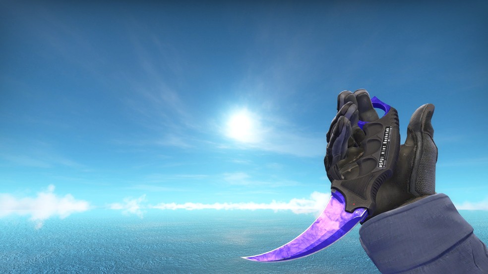 Faca Karambit no CS:GO: veja versão real da skin que custa até R$ 50 mil