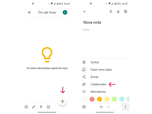 Como criar chat secreto no bloco de notas do Android e iPhone (iOS)