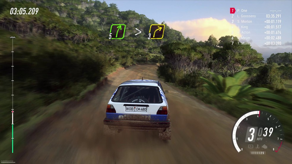 Dirt Rally 2.0 é uma boa opção de jogo para os fãs de corrida — Foto: Divulgação/Codemasters