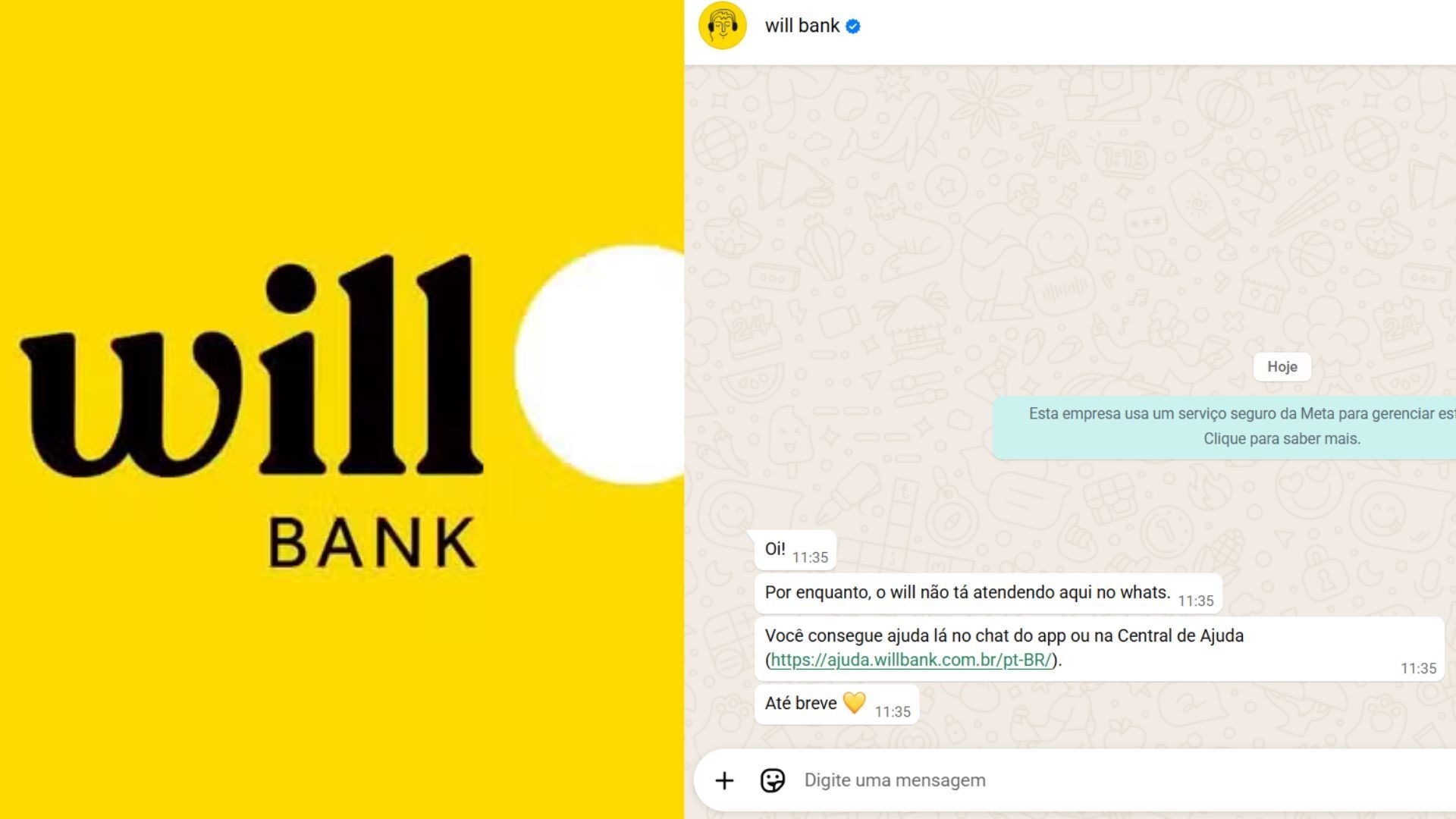 Número do Will Bank não funciona? Usuários relatam dificuldade de contato