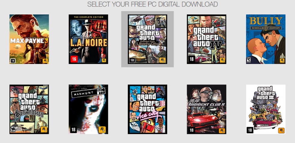 Jogos da Rockstar Games: Grand Theft Auto, Jogos da série Grand