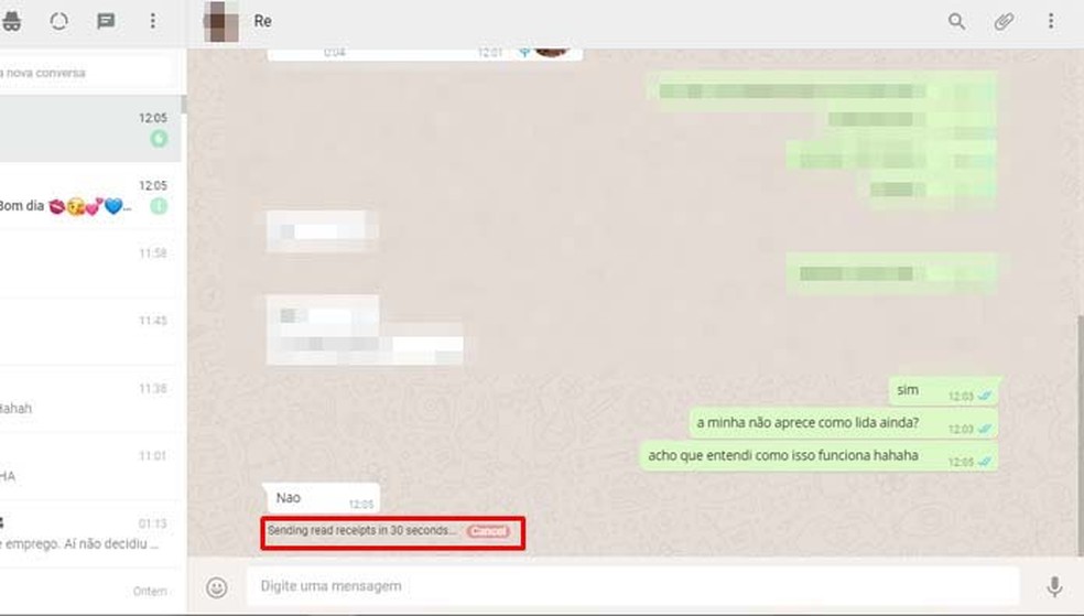 Como ficar invisível no WhatsApp Web e esconder o status de online
