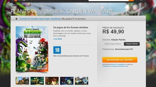 Plants vs. Zombies Garden Warfare: como baixar e instalar o game no PC