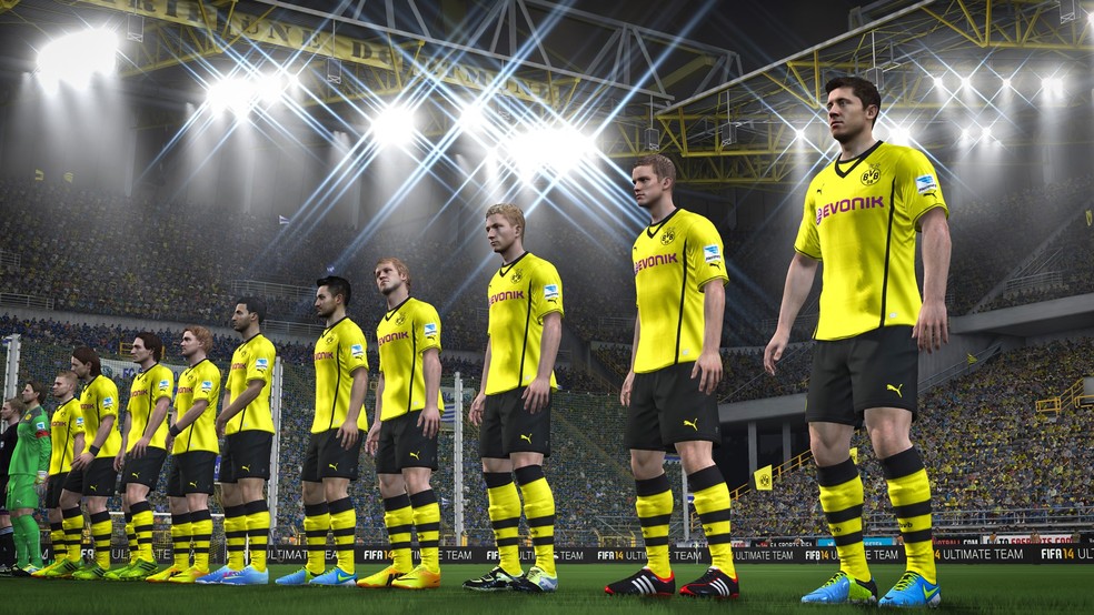 FIFA 14 marcou uma geração de fãs de futebol virtual — Foto: Divulgação/EA