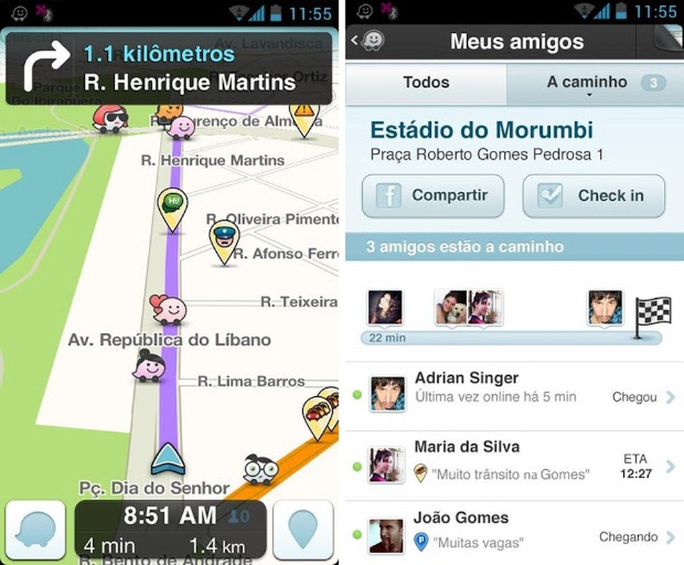 Waze está cada vez melhor no Android (Foto: Divulgação) (Foto: Waze está cada vez melhor no Android (Foto: Divulgação)) — Foto: TechTudo