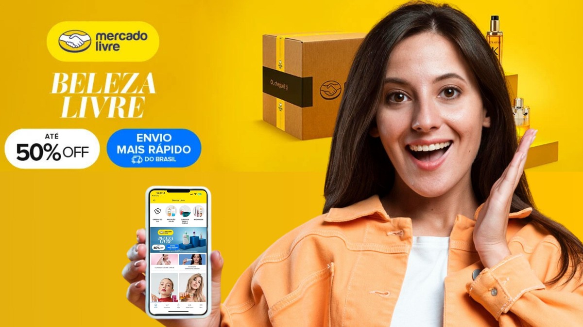 Mercado Livre dá cupons e descontos em itens de beleza; veja se vale a pena