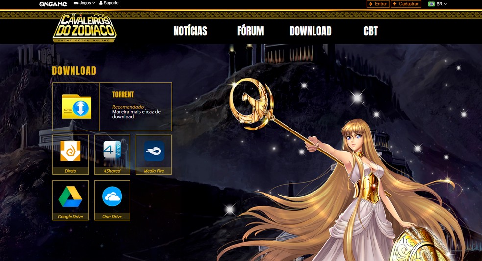 Beta de Cavaleiros do Zodíaco Saint Seiya Online já pode ser jogado