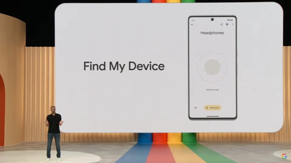 Melhorias no serviço "Encontrar meu dispositivo" foram anunciadas no Google I/O 2023 — Foto: Divulgação/Google