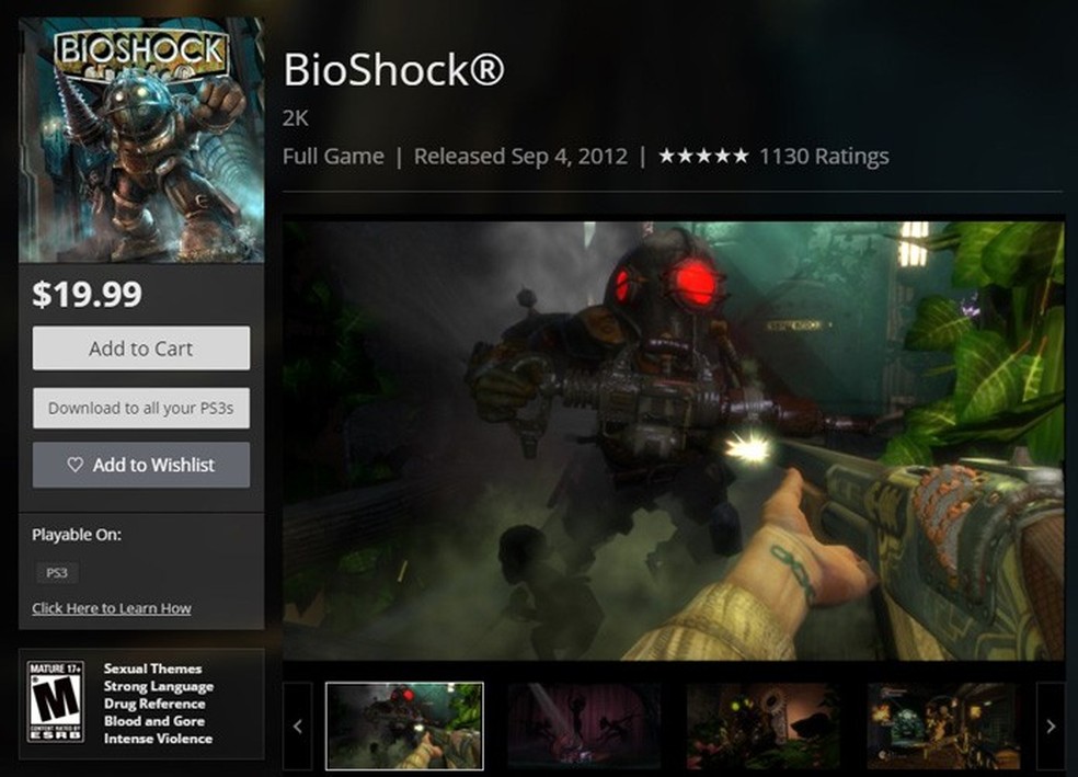 Xbox 360 bioshock console jogo de vídeo na caixa de metal (jogo