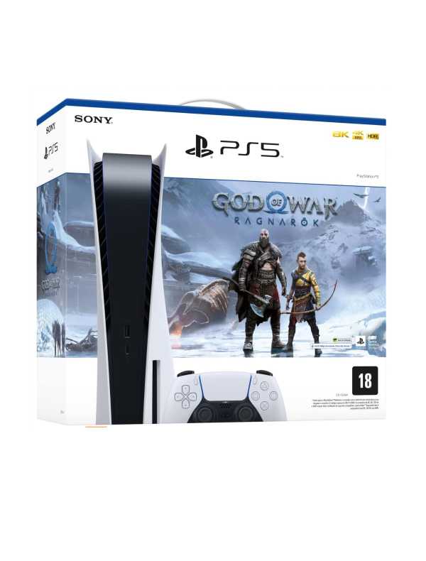 PlayStation 5 (PS5) + God of War Ragnarök