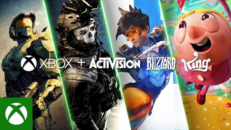 Após 20 meses a Microsoft concluiu a aquisição da Activision Blizzard, a maior compra já registrada na indústria de games — Foto: Reprodução/Xbox Wire