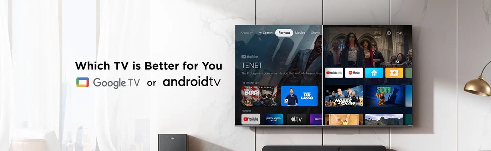 Android TV: veja quatro televisões com o sistema do Google para comprar