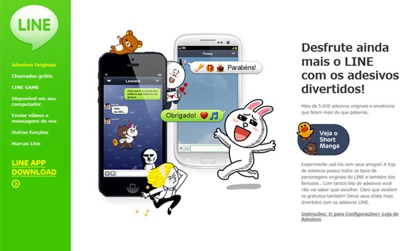 Como vincular a sua conta do Line ao Facebook