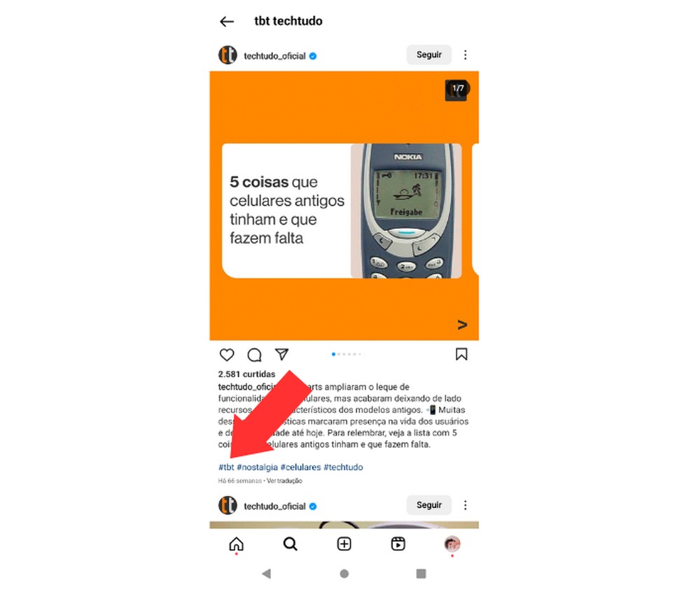 A sigla TBT, ThrowbackThursday, é usada para compartilhar fotos e vídeos nostálgicos às quintas-feiras  — Foto: Reprodução/Mariana Tralback