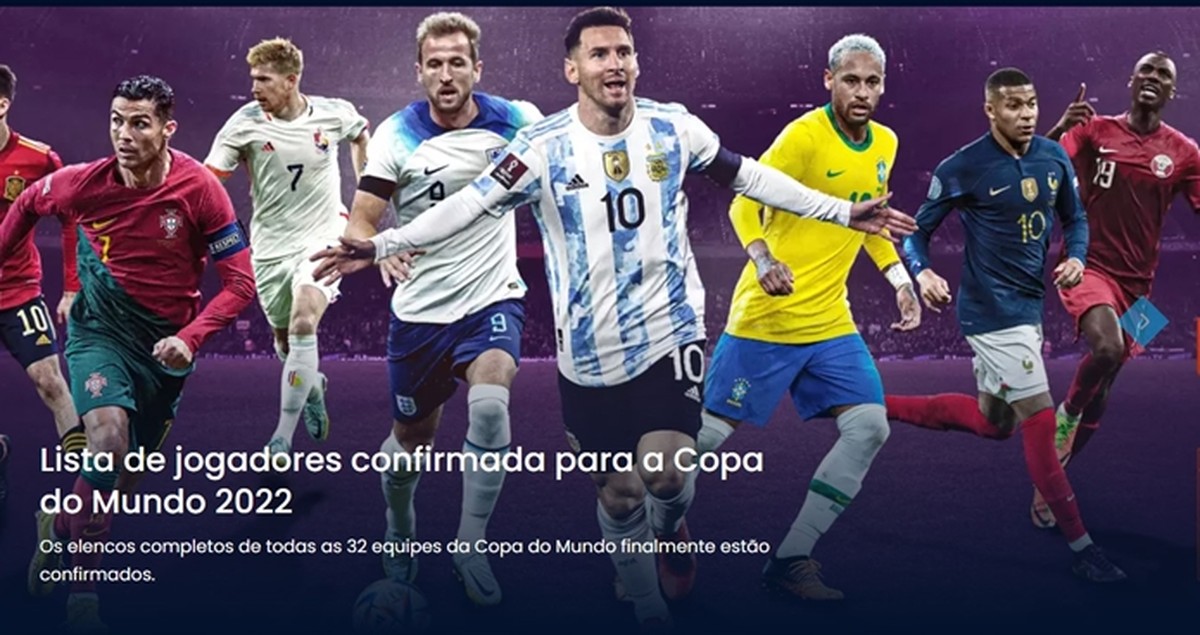 Confira 5 jogadores que podem se destacar na Copa do Mundo de 2022!
