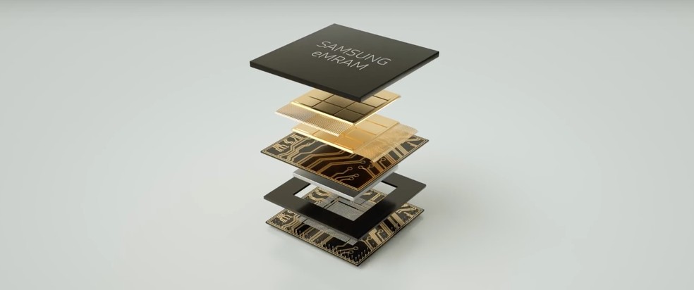 Samsung inicia a produção de memória eMRAM, mais rápida e econômica