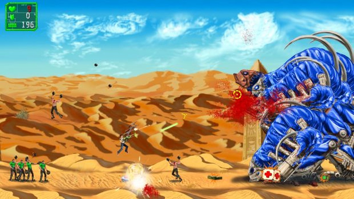 Serious Sam: Double D leva herói ao mundo do 2D