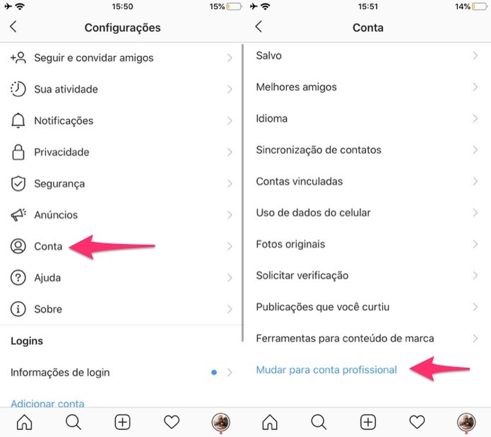 Como ver quantas visitas seu Instagram teve