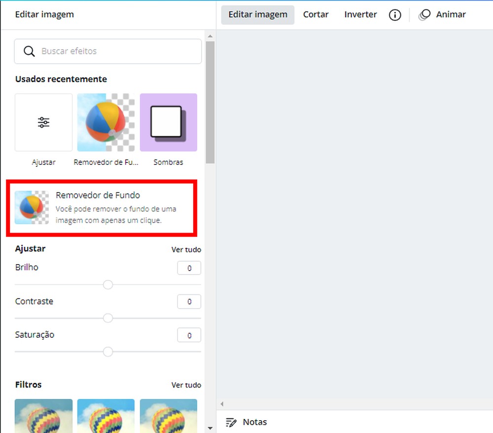 Como tirar fundo de imagem no Canva