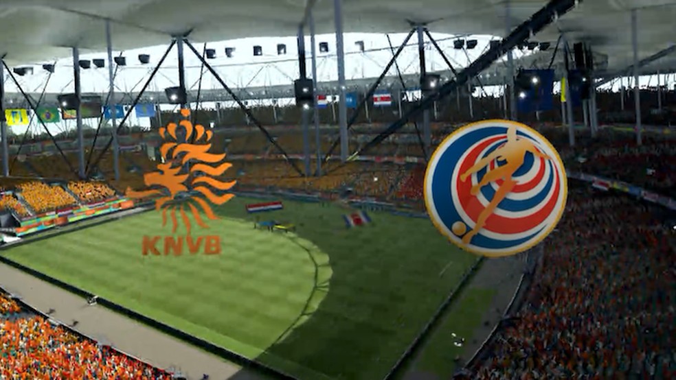 Simulação Copa do Mundo Fifa 2014: Espanha x Holanda