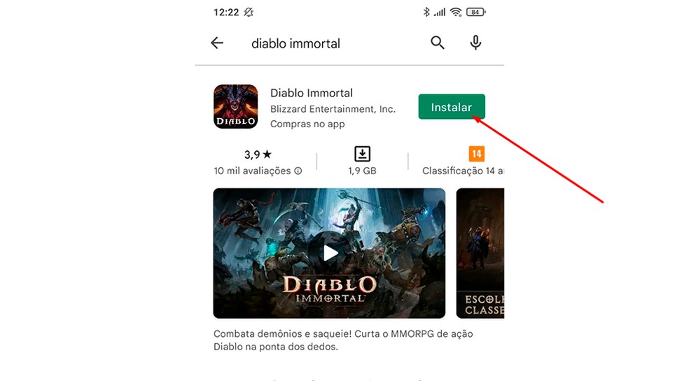 Eu fiz o pré registro do diablo Immortal e o meu celular tem os pré  requisitos para instalar ele só - Comunidade Google Play