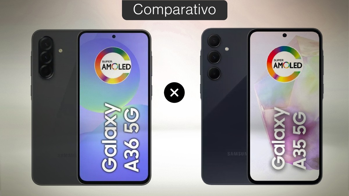 Galaxy A36 vs Galaxy A35: saiba o que muda entre celulares da Samsung