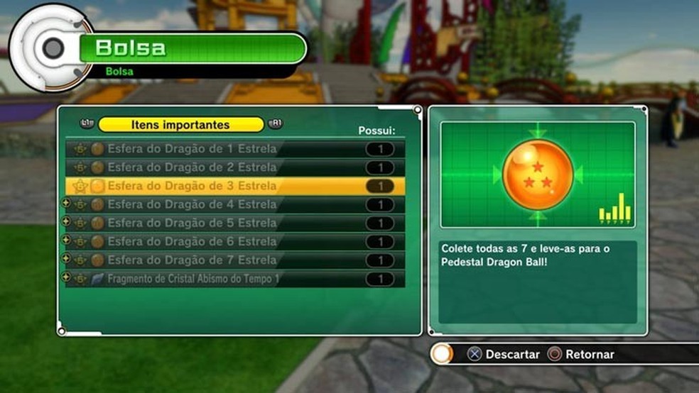 Dragon Ball Xenoverse: como usar as Esferas do Dragão para ficar