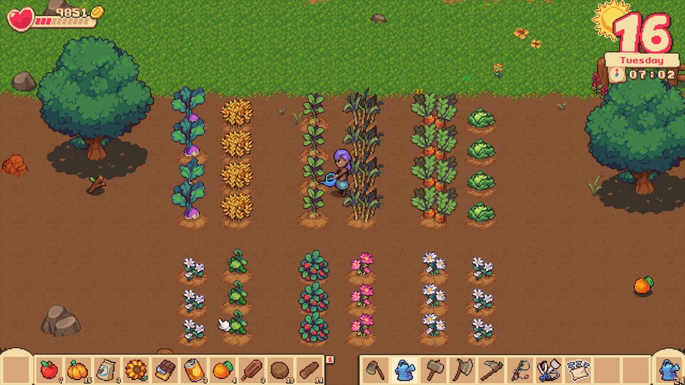 Orange Season é um novo simulador de fazenda que passou mais de 7 anos em acesso antecipado — Foto: Reprodução/Steam