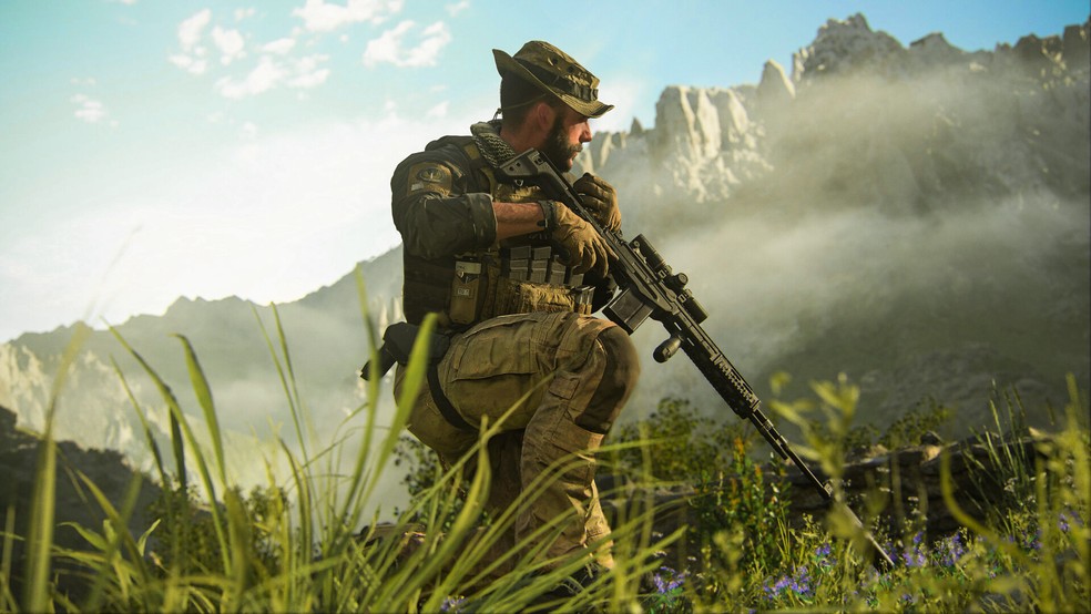 Algumas missões do modo campanha do Modern Warfare 3 colocam os jogadores em um grande mapa aberto; história dura cinco horas aproximadamente — Foto: Divulgação/Activision
