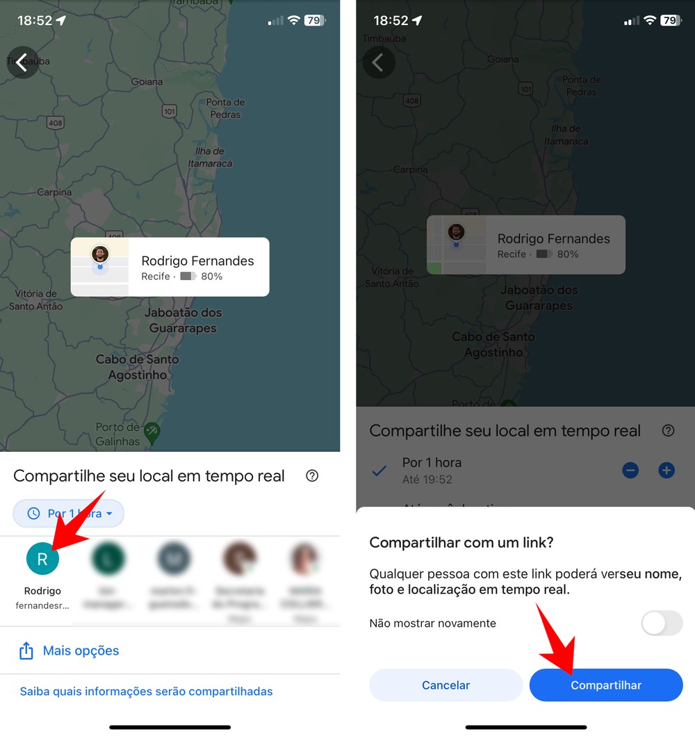 Localização em tempo real do Google Maps: saiba como usar função