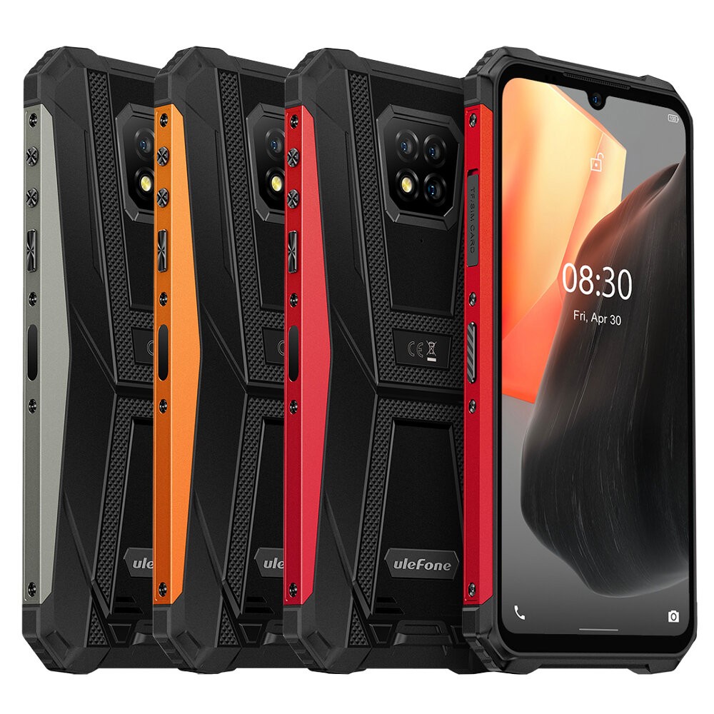 Ulefone Armour 8 Pro pode resistir a fogo, água e gelo, mas só é comercializado na China. Sua fabricante foca em aparelhos resistentes que tenham um bom custo-benefício. Foto – Divulgação/Ulefone