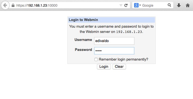 Como instalar o Webmin no Ubuntu