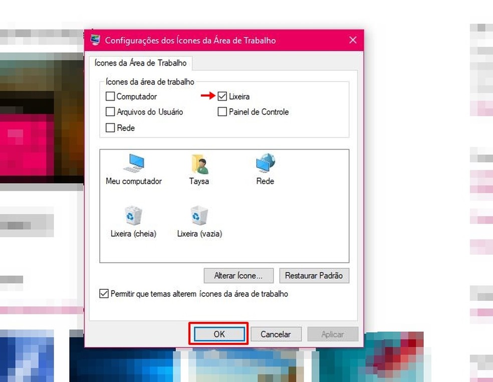 Como Trocar O Ícone Da Lixeira No Windows 10